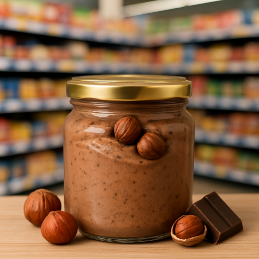 صورة Bal-sufle kakao və fındıqla 