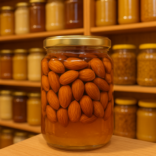 Badam ilə bal, 700 ml banka şəkil