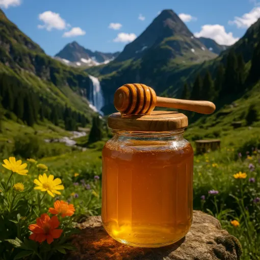 Yüksək Dağ balı, 1 kq resmi